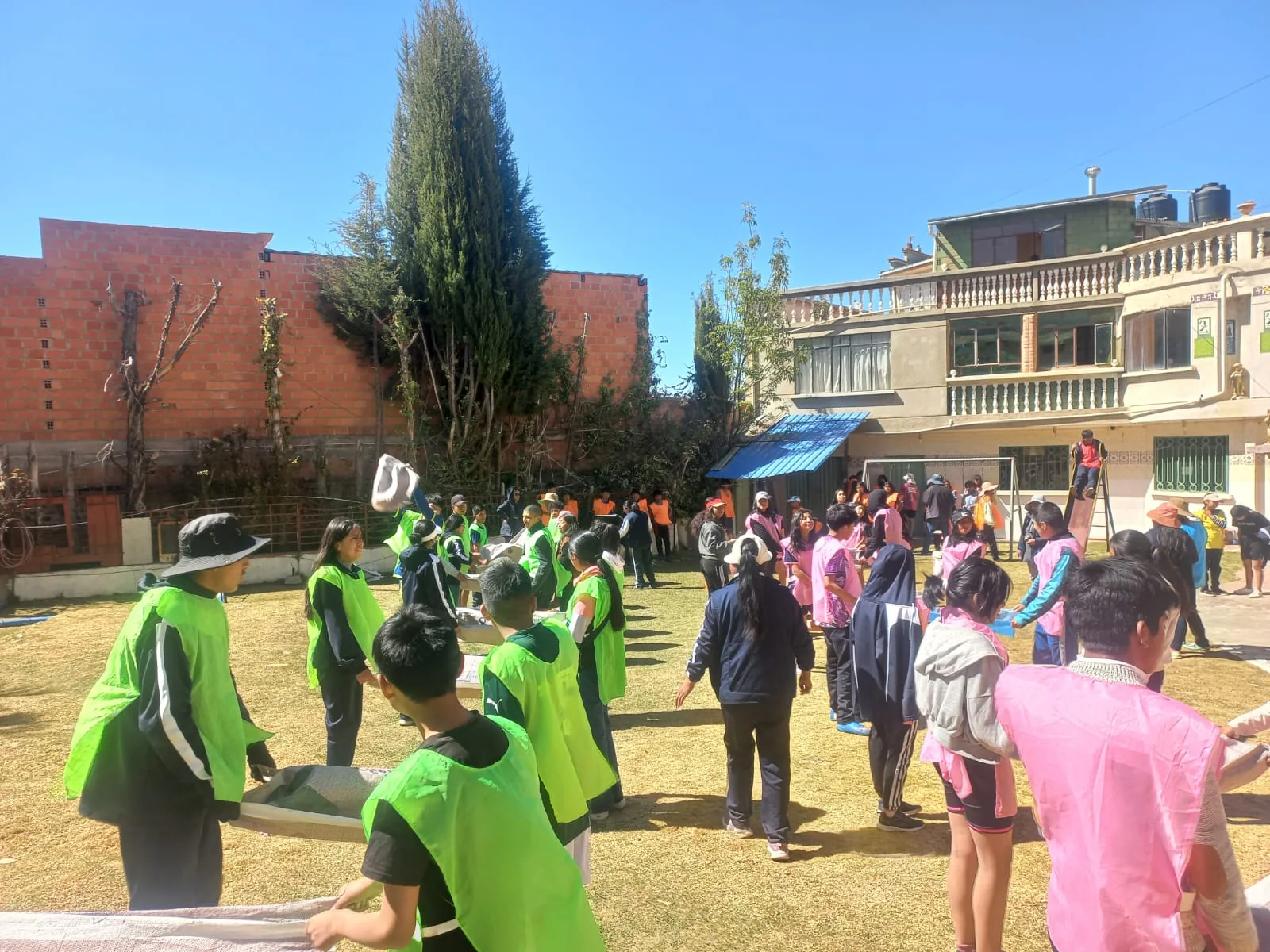 Actividad comunitaria y recreativa.