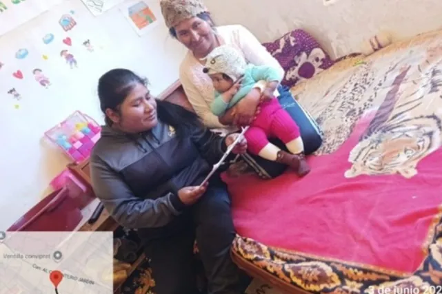 Acompañamiento familiar en situación de vulnerabilidad.