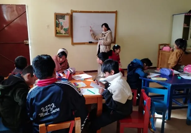 Actividad formativa acompañada por el equipo.