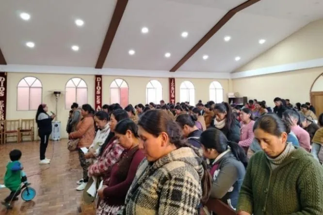 Encuentro comunitario de la Fundación.