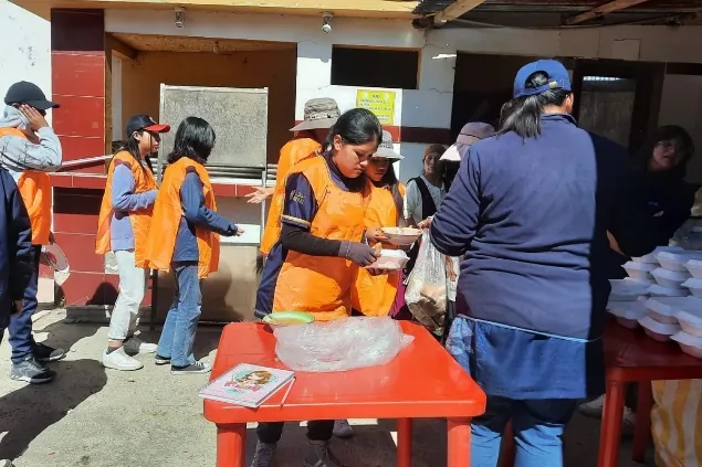Actividad de servicio institucional.
