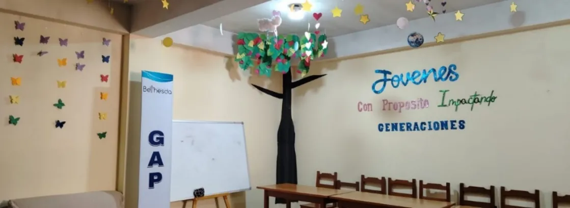 Espacio de formación para jóvenes.