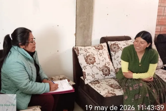 Visita domiciliaria y acompañamiento.