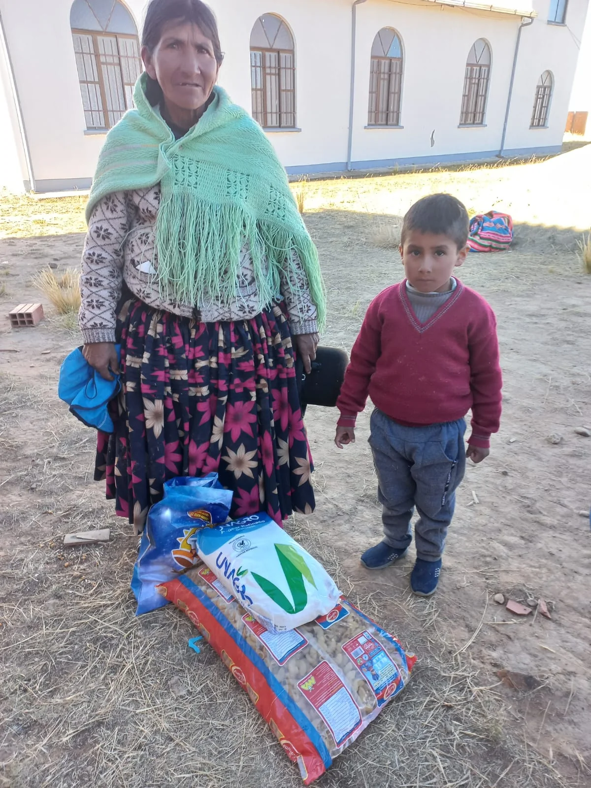 Cabecera de apadrinazgo: apoyo directo a una madre y un niño.